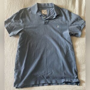 J Crew Dusty Blue Polo T Shirt
